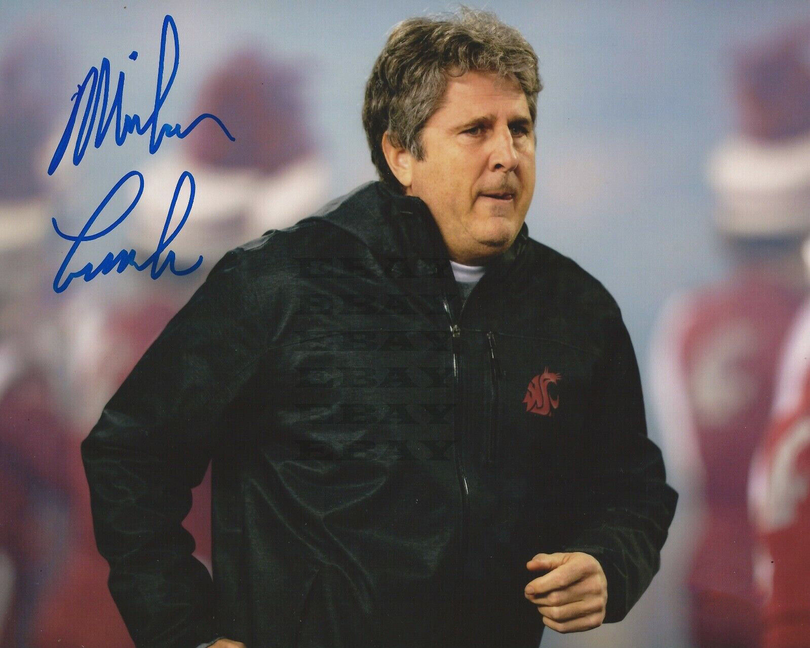 MIKE LEACH Washington Signed 8x10 autographed Photo Poster painting Reprint