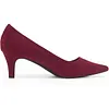 Women's 2 Inch Pumps Kitten Heels Closed Pointed Toe Low Heels Casual Shoes