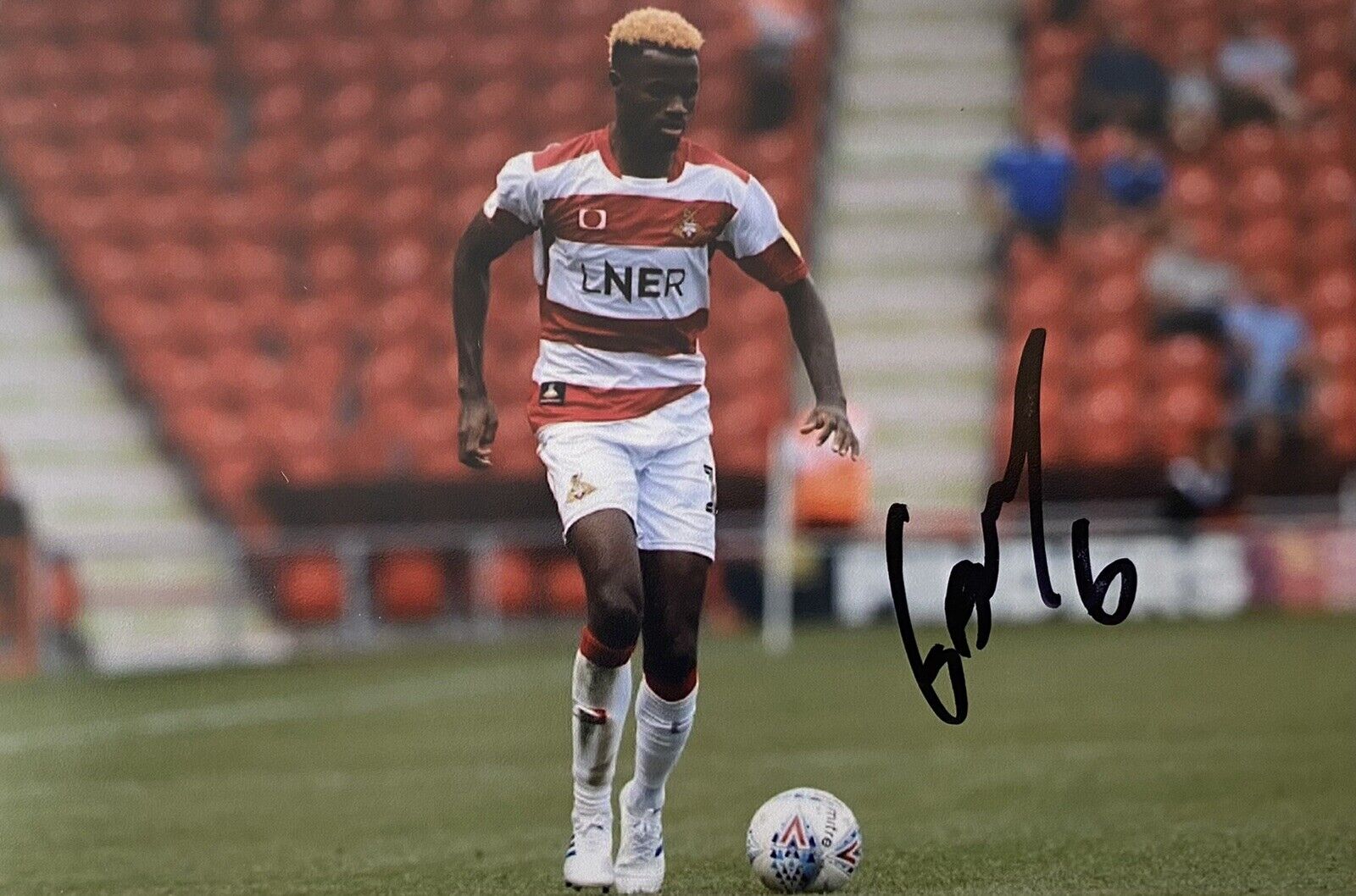 Madger Gomes Genuine Hand Signed Doncaster Rovers 6X4 Photo Poster painting