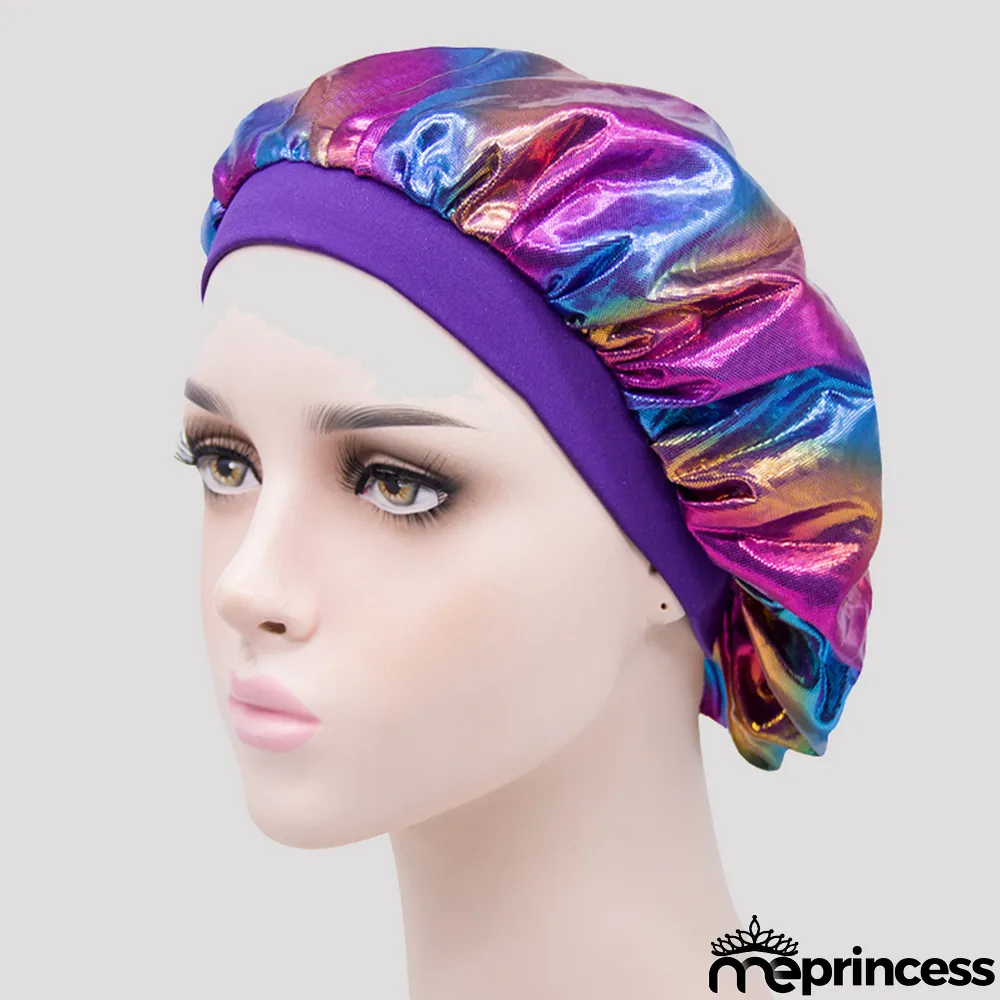 Blue Casual Living Print Patchwork Hat