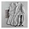 Fashion Clothes Women Summer Short Sleeve T Shirts With Mini Shorts Stretch High Waist Loose Style Two Pieces Sets