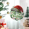 Diamond Painting Acrylic Merry Christmas Diamond Painting Hanging Pendant Ornaments