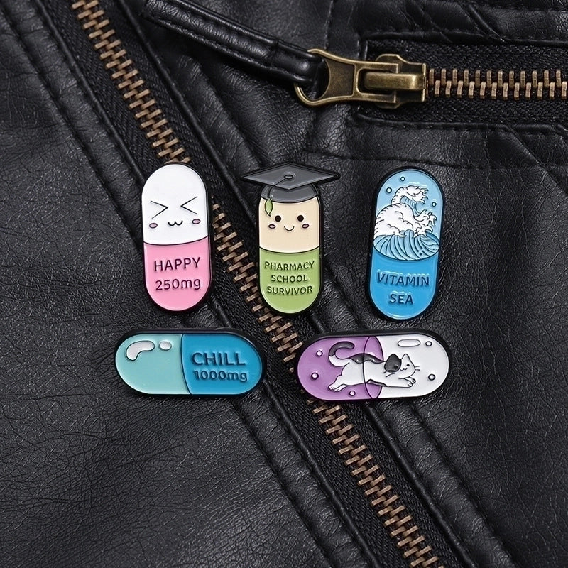 Cartoon Style Cowboy Style Letter Cat Alloy Stamping Stoving Varnish Plating Women’s Brooches