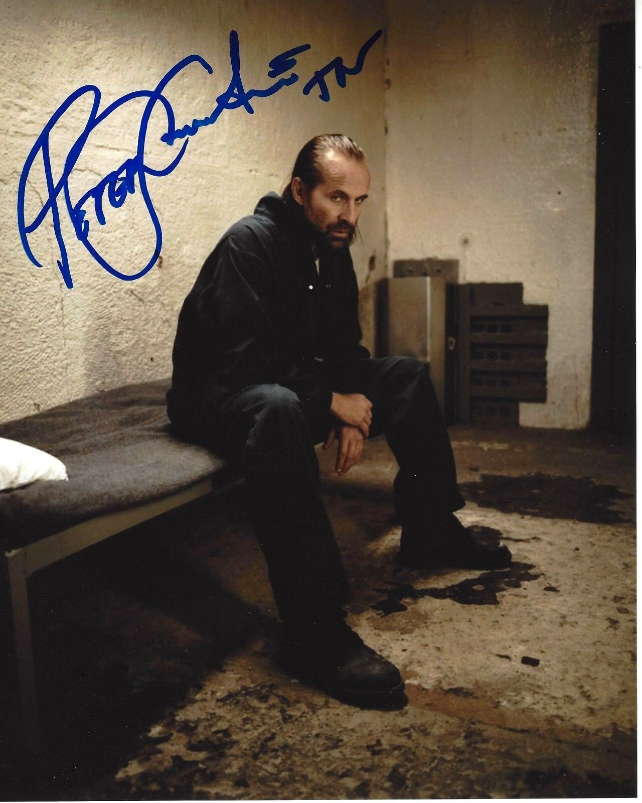 ACTOR PETER STORMARE SIGNED PRISON BREAK 8x10 Photo Poster painting w/COA PROOF FARGO ARMAGEDDON