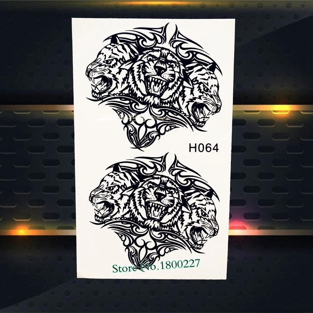 1PC Fashion Crystal Diamond Design Temporary Tattoo Sticker PAQ-003 Children Gifts Waterproof Tattoo Paste Black Navy Blue Tatto