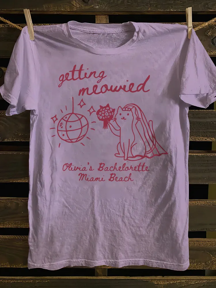 Getting Meowied T-shirt