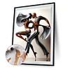 (US Only)Paint By Numbers Kit On Canvas DIY Oil Art Dance Art Picture Home Decor40x50cm