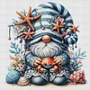 Sea Goblin-11CT Stamped Cross Stitch 40*40cm