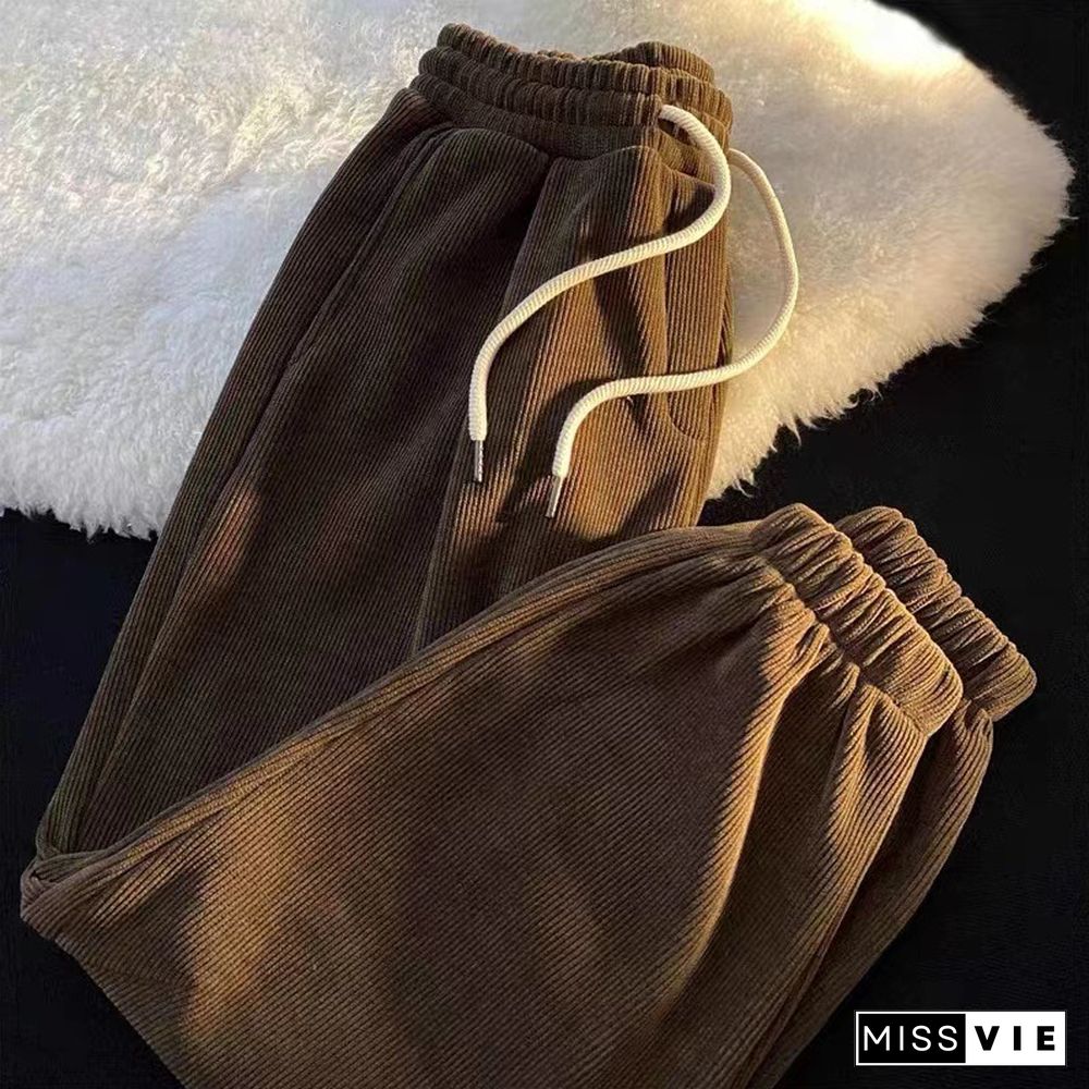 Retro Handsome Casual Sweatpants