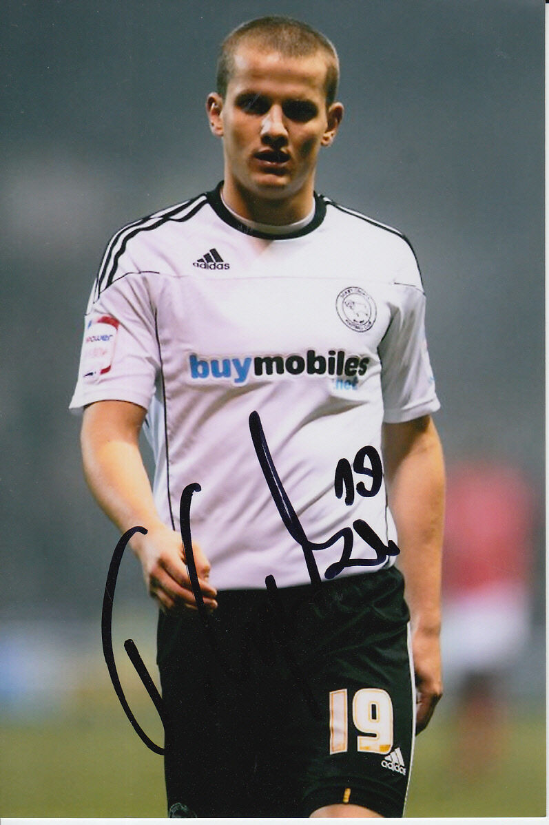 DERBY COUNTY HAND SIGNED TOMASZ CYWKA 6X4 Photo Poster painting 1.