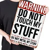 Warning - Vintage Metal Signs(12*16Inch) - Warning