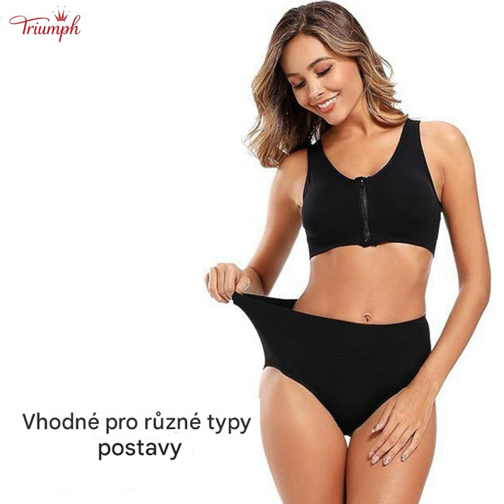 Triumph – 4dílná sada bavlněného spodního prádla, doprava zdarma, kontrola bříška, zpevnění hýždí