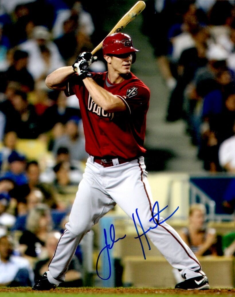 Signed 8x10 JOHN HESTER Arizona Diamondbacks Autographed Photo Poster painting - COA