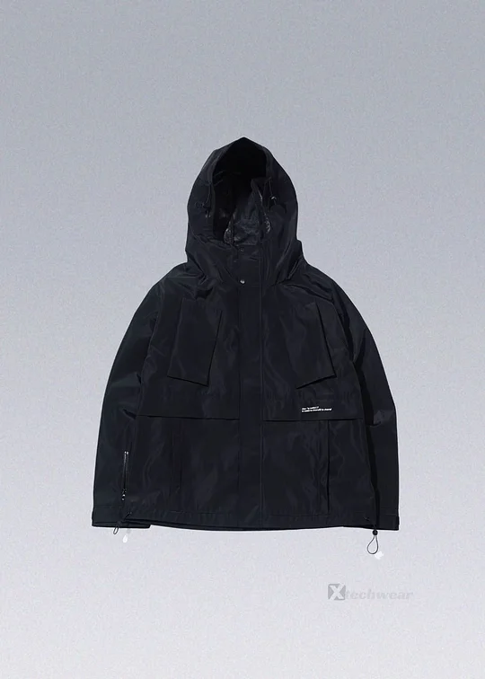 ジャケット・アウター darkwear black linen coating zip jacket Darkwear Jackets | Shop Top Darkwear Clothing - X