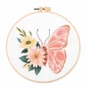 Butterfly - Stamped Embroidery 20*20cm/7.87*7.87in