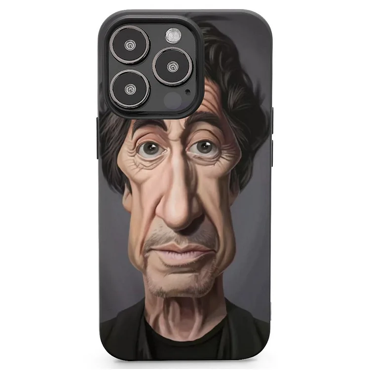 Al Pacino I Mobile Phone Case Shell For IPhone 13 and iPhone14 Pro Max and IPhone 15 Plus Case - Heather Prints Shirts