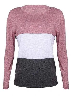 Multicolor Stitching T-shirt