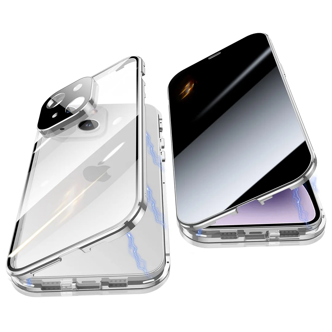 iPhone Privacy Double-sided Glass Phone Case