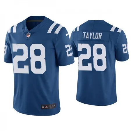 Men's Indianapolis Colts #28 Jonathan Taylor Blue Stitched Jersey KPDV