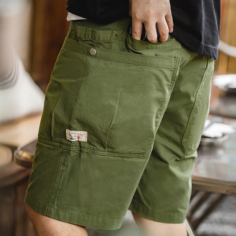 American Tactical Distressed Large Pocket Straight Shorts