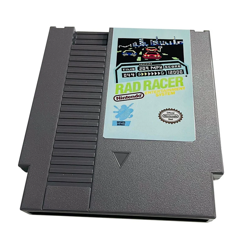 Rad Racer For Nintendo NES - 8 Bit Game Cartridge