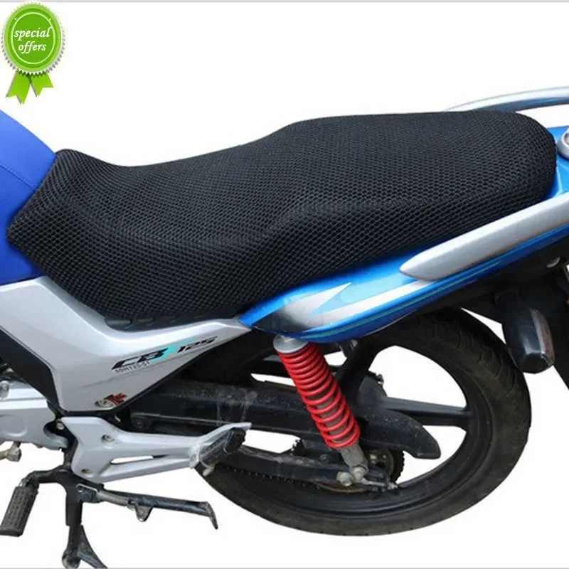 Universal Motorcycle Protecting Net 3D Mesh Saddle Seat Electric Bike Scooter Insulation Cushion Cover