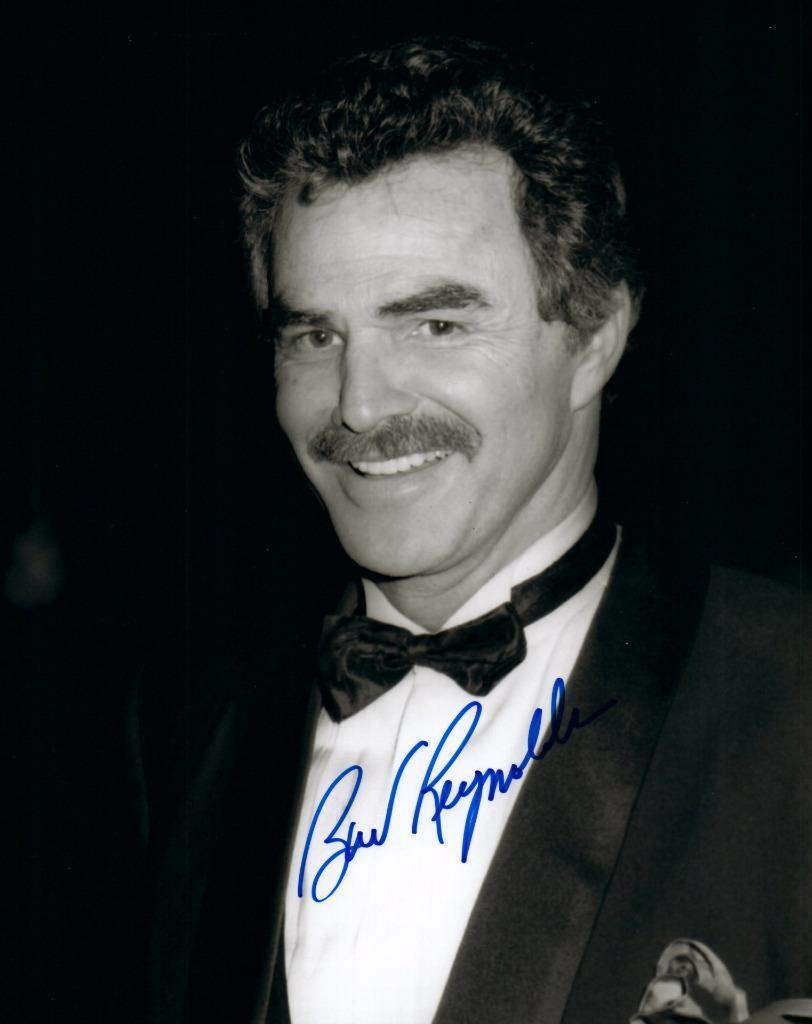 Burt Reynolds 8x10 Signed Autographed Photo Poster painting Picture with COA