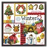 Winter - 14CT Counted Cross Stitch - 27*27cm