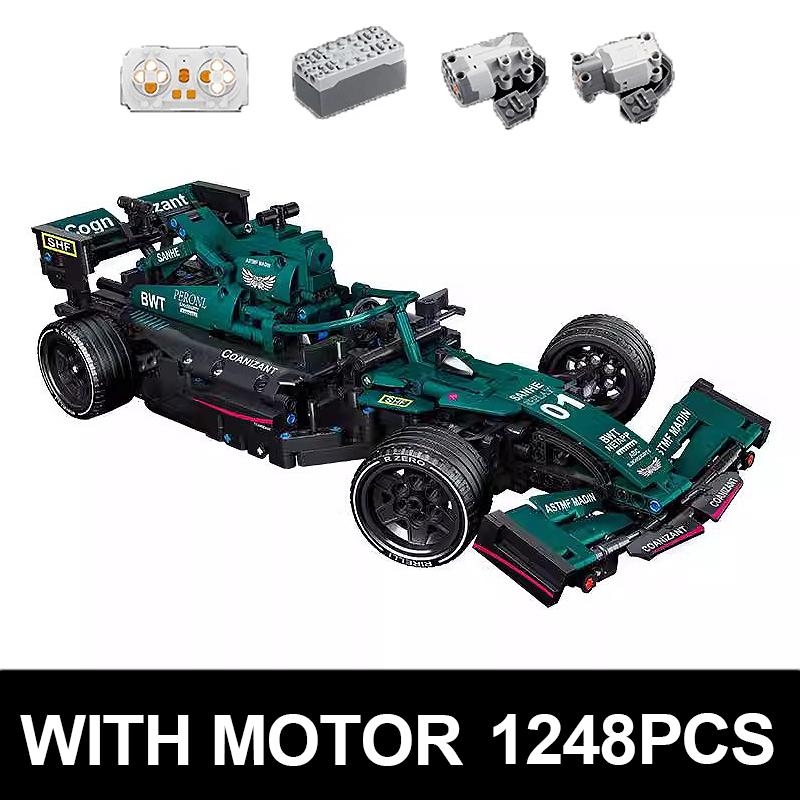 New MOC C014 Technical Super Car F1 Assembly Scale 1:12 Model 1248pcs Building Blocks Bricks Puzzle Birthday Toys For Kids
