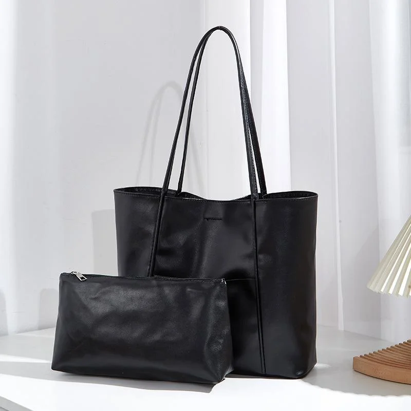2022 Women's Tote Handbag Fashion Joker Large Capacity Commuter Shoulder Bag