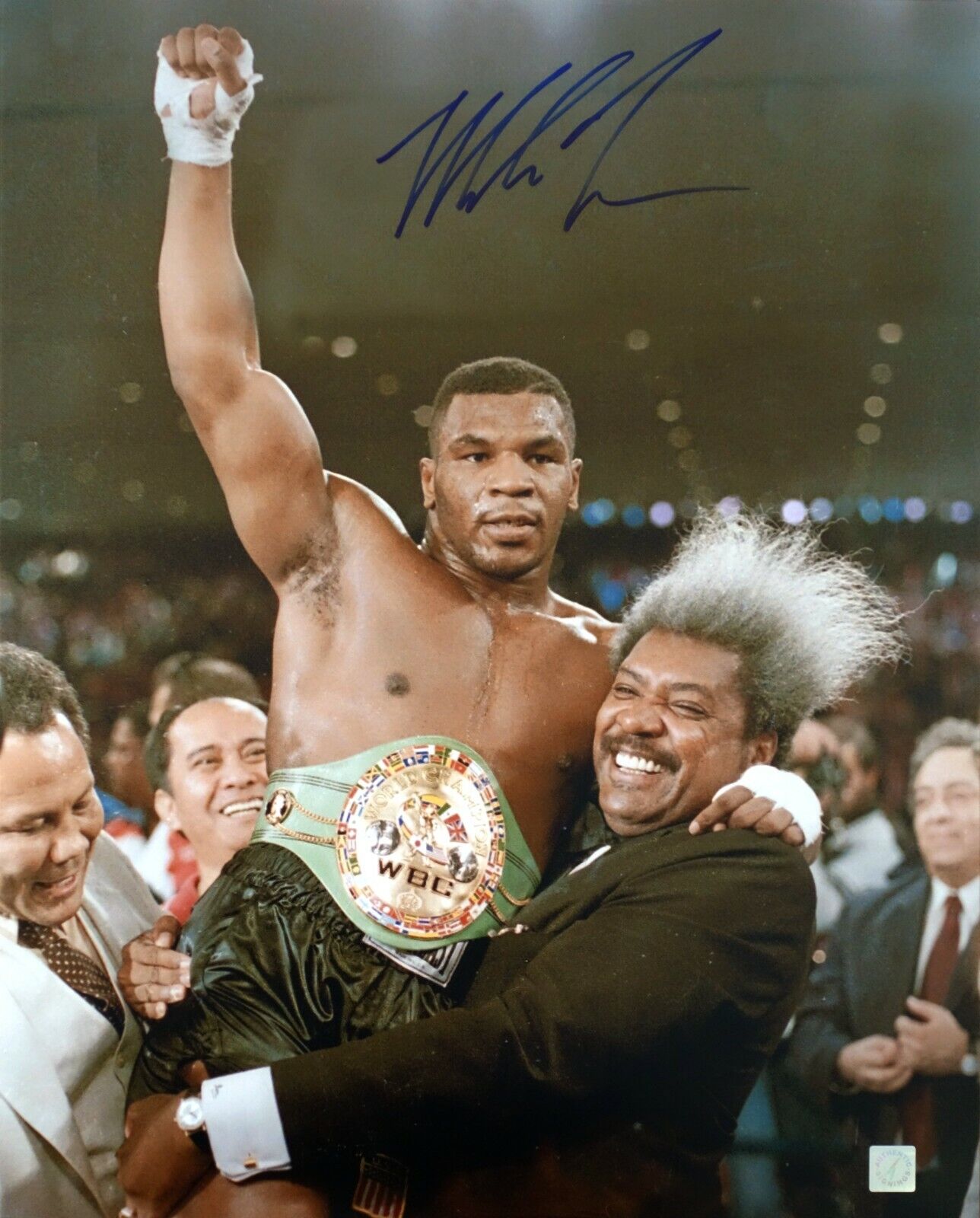 Mike Tyson Autographed Signed 16x20 Photo Poster painting w/ Don King ASI Proof