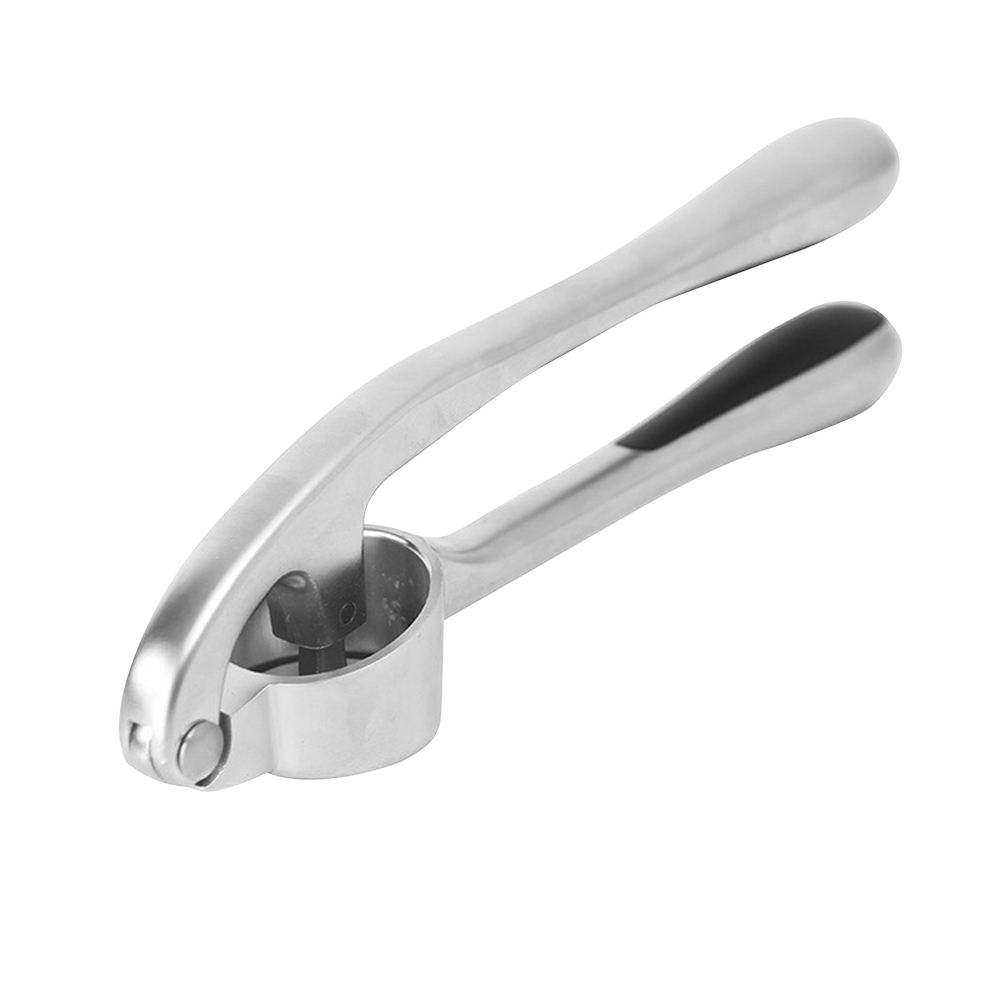 

Handheld Round Garlic Press Crusher Stainless Steel Ginger Squeezer Masher, 501 Original