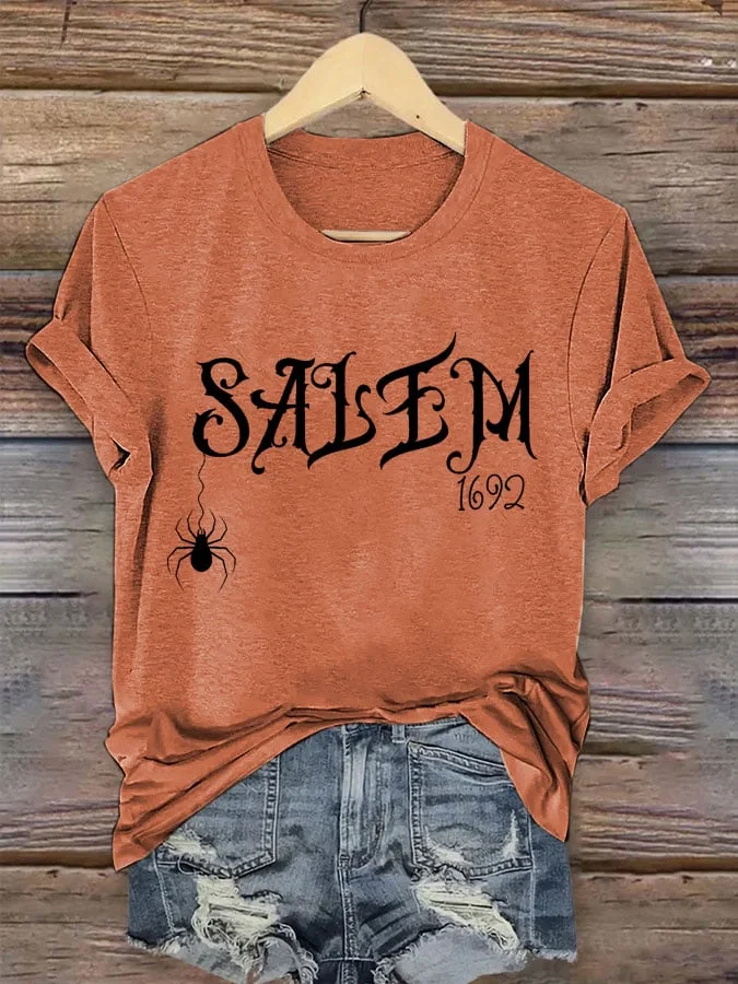 Women's Salem 1692 Halloween Casual Tee