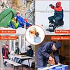 Outdoor Heater Portable Camping Heater Gas Tent Camping Stove Fishing Heating Mini Sun