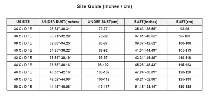 FASHION DEEP CUP BRA