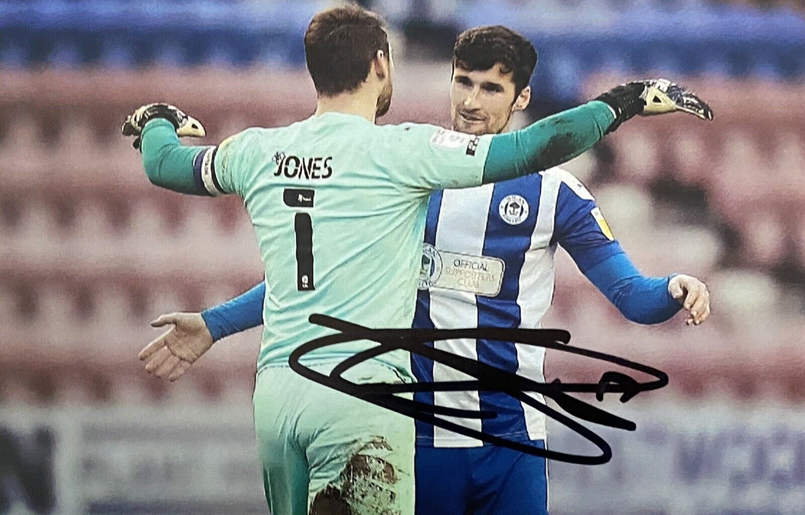 Corey Whelan Genuine Hand Signed Wigan Athletic 6X4 Photo Poster painting