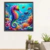 Seahorse - Full Round Drill Diamond Painting