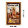 Wer Bier trinkt - Metal Tin Signs(8*12Inch/12*16Inch) - Bar