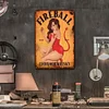 Fireball Cinnamon Whisky - Panneaux en &eacute;tain m&eacute;tallique(20*30cm/30*40cm)
