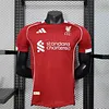 Joyfball 2025/2026 Player Version Liverpool Home Football Shirt 1:1 Thai Quality（The player version jersey is a bit tight, please pay attention to the size selection） 