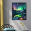 Aurora Scenery-11CT Stamped Cross Stitch 40*50cm/15.75*19.69in