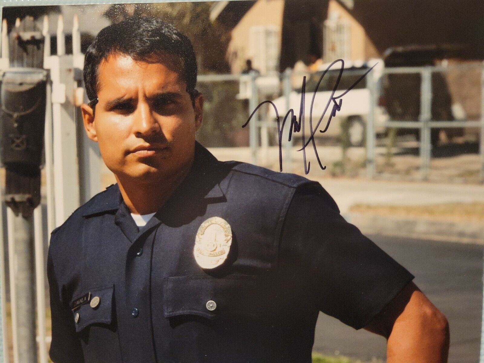 Michael Pena Gangster Squad Chips Actor Signed 8x10 Photo Poster painting Autographed