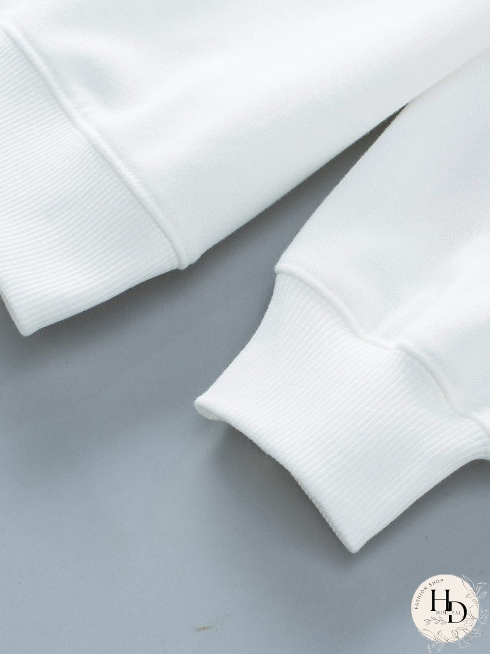 White Carnival Sparkle Graphic Crew Neck Sweatshirt