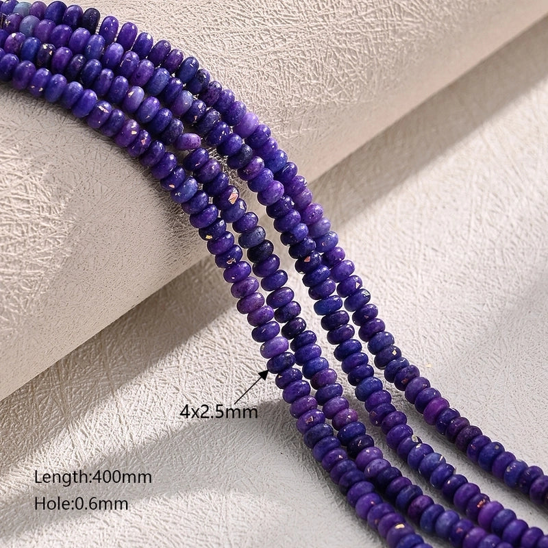 1 Strand/Package 4×2.5mm Hole Under 1mm Dolomite Oval Polished Beads