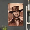 Clint Eastwood - Vintage Metal Signs - 20*30cm/30*40cm - Western&Movie