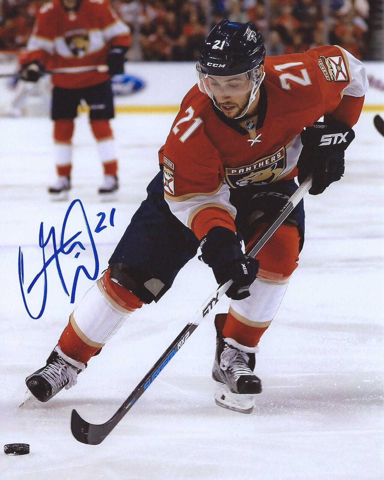 Vincent Trocheck Signed 8x10 Photo Poster painting Florida Panthers Autographed COA