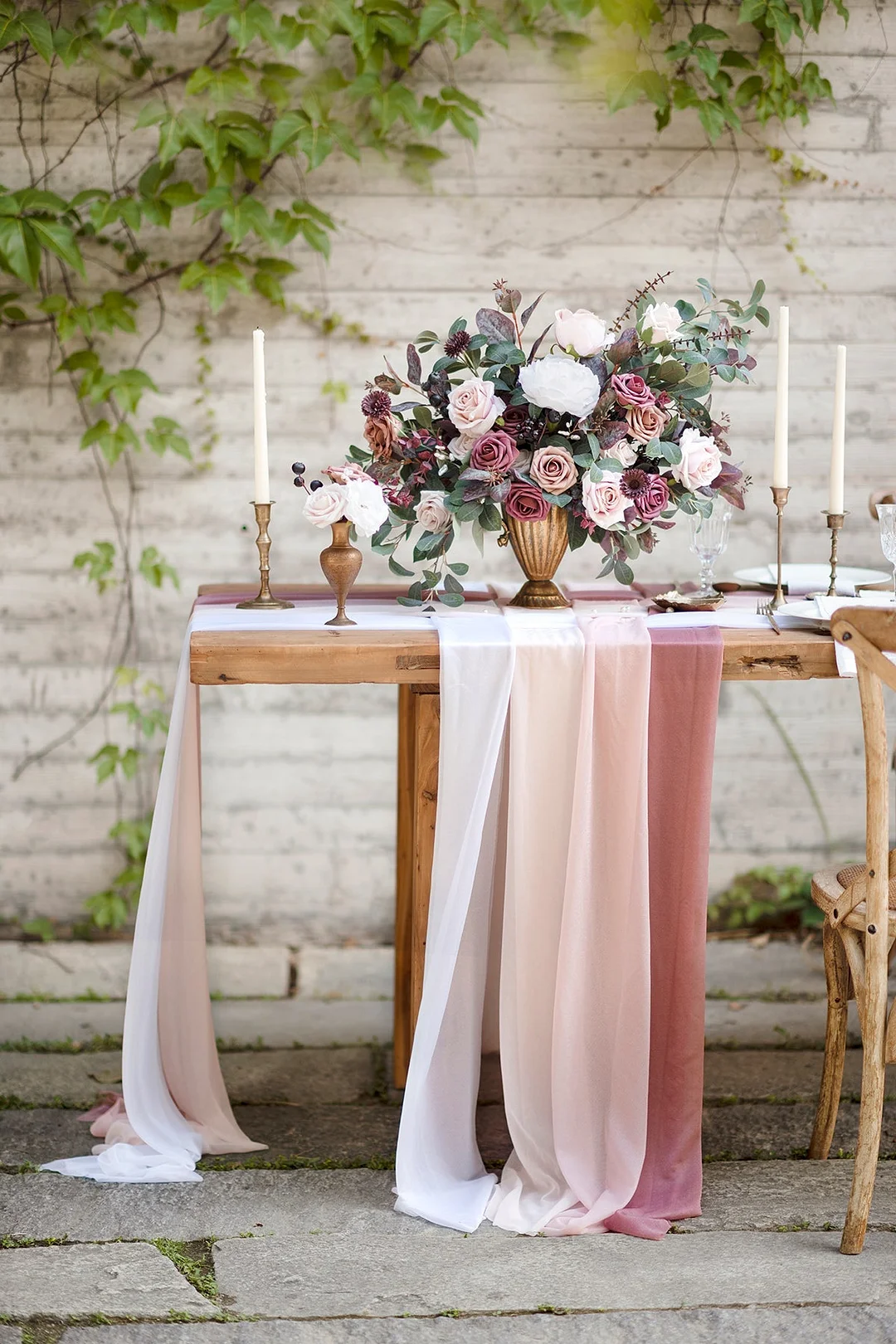 Weave Wedding Table Runner for Reception (Set of 8) - 7 Colors