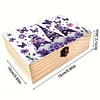 5D DIY Diamond Painting Handmade Wood Storage Box Crystal Storage Case (Gnome)