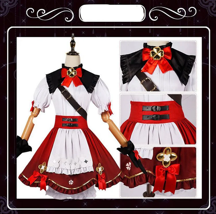 Genshin Toys Klee New Cosplay Costume