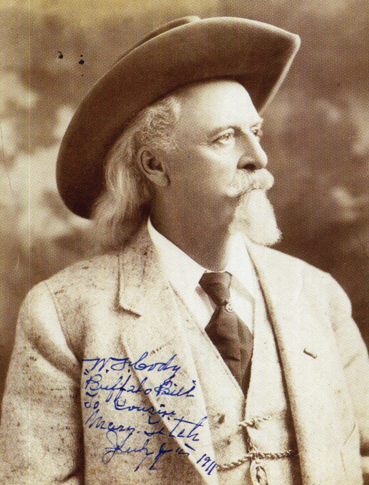 WILLIAM CODY Autographed Photo Poster paintinggraph - 'Buffalo Bill' Soldier Showman - preprint